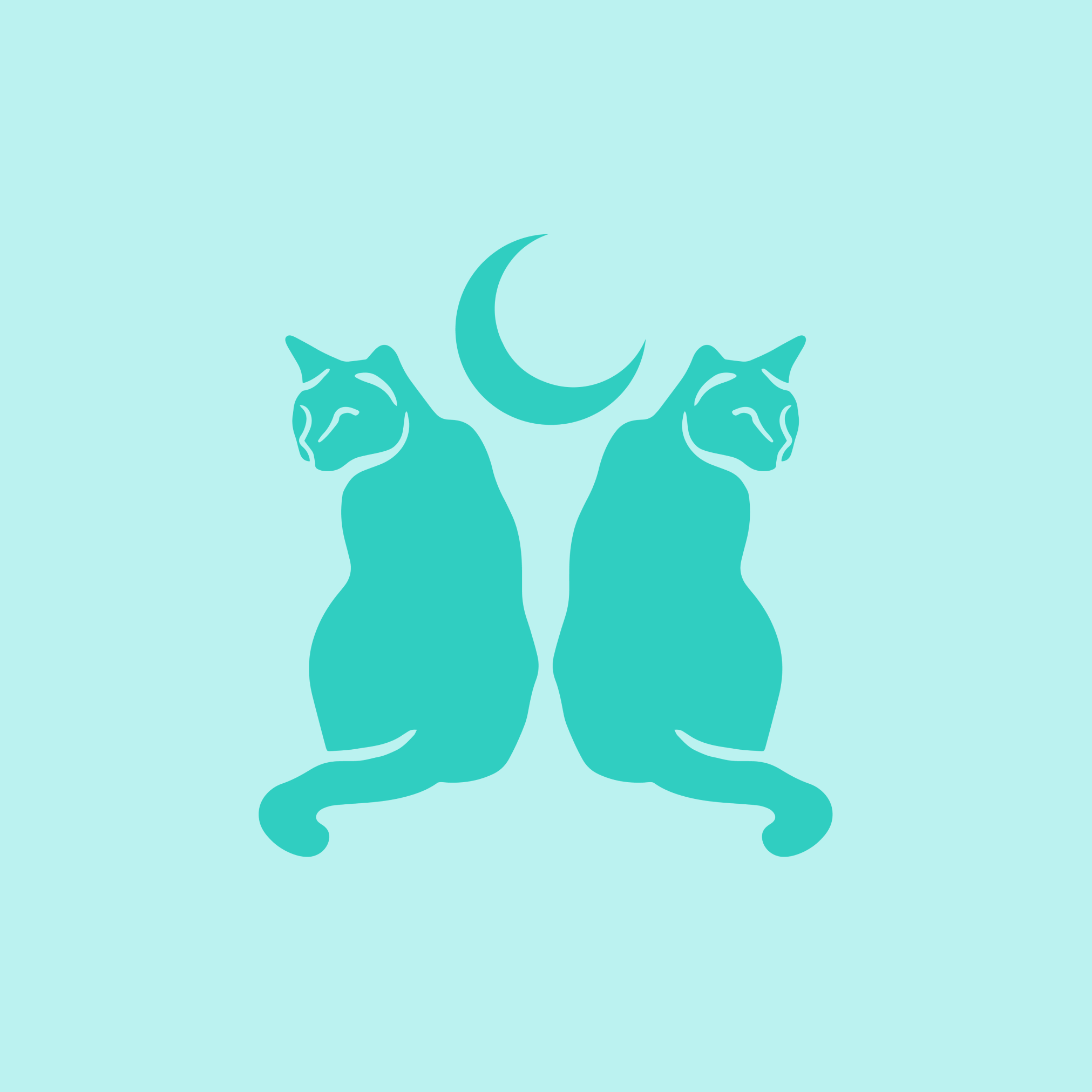 Illustration cats design