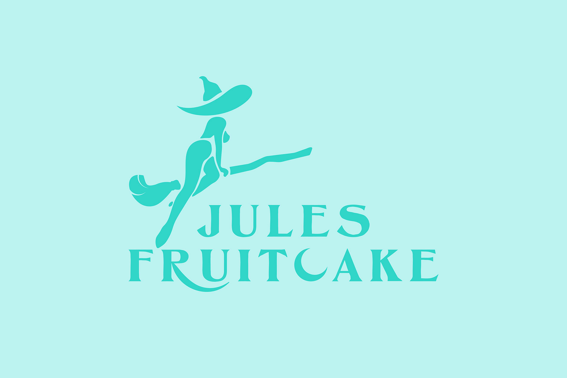 studio nova logo design branding Jules Fruitcake